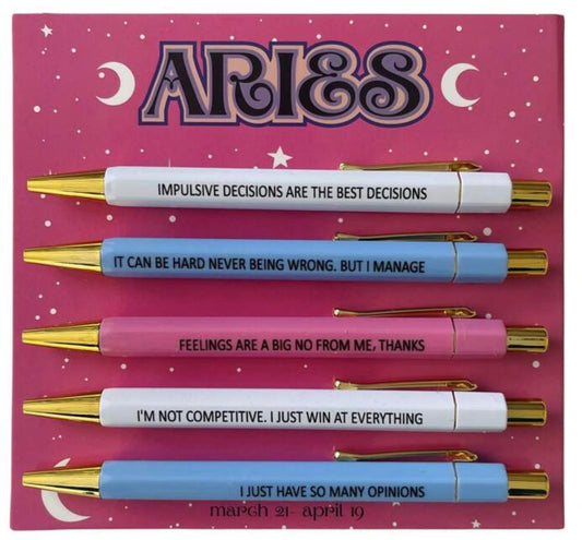 Zodiac Pen Set
