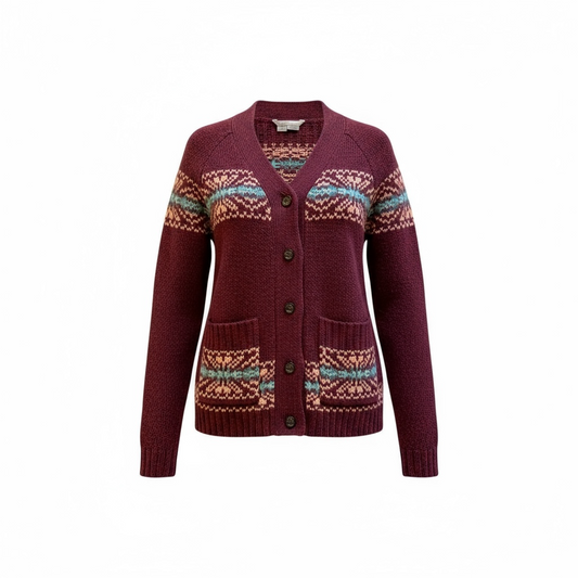 Royal Robbin’s Mystic Chunky Wool Blend Cardigan Sweater